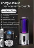 MoustiGuard — Lampe Anti-Moustiques Solaire & USB 2500V